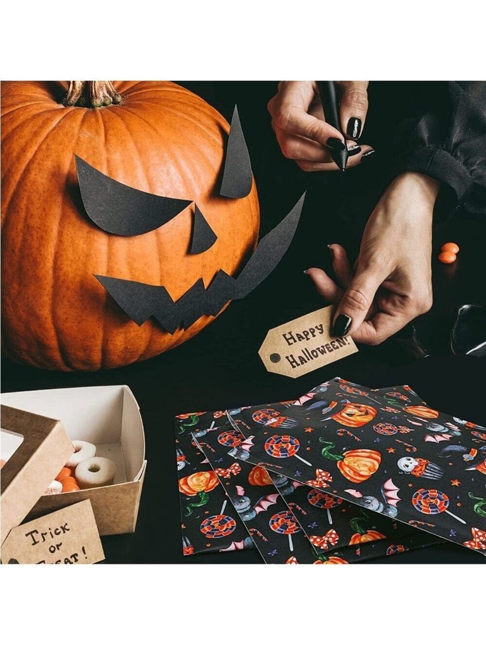 8 Count Halloween Bubble Mailers 8.3” X 9.3” PRICE IS FIRM - Picture 7 of 7